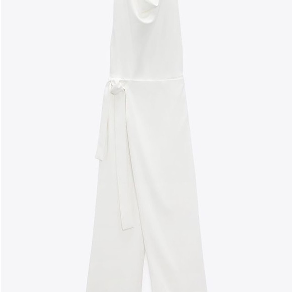 Zara jumpsuit white romper kaftan - Picture 11 of 13